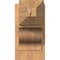 Ekena Millwork Funston Craftsman Smooth Outlooker, Western Red Cedar, 7 1/2"W x 14"D x 14"H OUT08X14X14FST04SWR - alternate 4